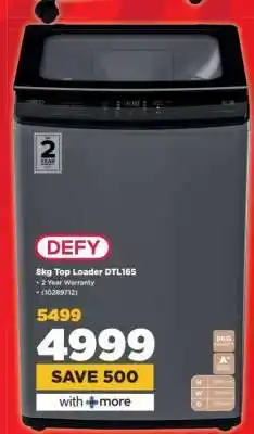 HiFi Corp Defy 8kg Top Loader DTL165 offer