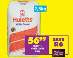 Shoprite Huletts White Sugar 2.5kg offer