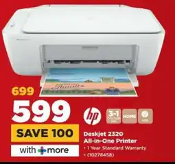 HiFi Corp Deskjet 2320 All-in-One Printer offer