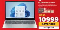 HiFi Corp 15s AMD Ryzen 5 Laptop offer