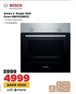 HiFi Corp Series 2 Single Wall Oven HBF010BR1Z offer