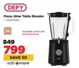 HiFi Corp DEFY Piano Glow Table Blender offer