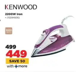 HiFi Corp KENWOOD 2200W Iron offer