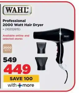 HiFi Corp WAHL Professional 2000 Watt Hair Dryer offer