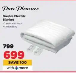 HiFi Corp Pure Pleasure Double Electric Blanket offer