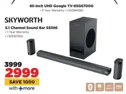 HiFi Corp SKYWORTH 5.1 Channel Sound Bar SS586 offer