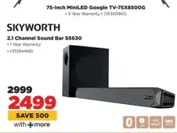 HiFi Corp SKYWORTH 2.1 Channel Sound Bar SS630 offer
