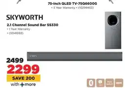 HiFi Corp SKYWORTH 2.1 Channel Sound Bar SS330 offer