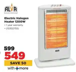 HiFi Corp Electric Halogen Heater 1200W offer
