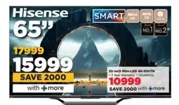 HiFi Corp Hisense 65 Smart TV offer