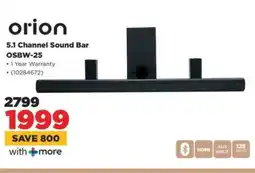 HiFi Corp orion 5.1 Channel Sound Bar OSBW-25 offer