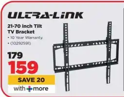 HiFi Corp ULTRA-LINK 21-70 inch Tilt TV Bracket offer