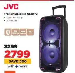 HiFi Corp JVC Trolley Speaker N518PB offer
