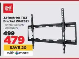 HiFi Corp 32-inch-90 TILT Bracket WM2621 offer
