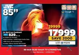 HiFi Corp 85-inch QLED Smart TV-LT85NQ7145 offer