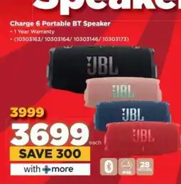 HiFi Corp Charge 6 Portable BT Speaker offer