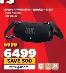 HiFi Corp Xtreme 4 Portable BT Speaker - Black offer