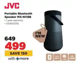 HiFi Corp Portable Bluetooth Speaker MX-N118B offer