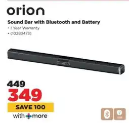 HiFi Corp Orion Sound Bar with Bluetooth and Battery offer