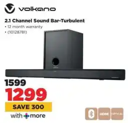 HiFi Corp Volkano 2.1 Channel Sound Bar-Turbulent offer