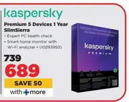 HiFi Corp Kaspersky Premium 5 Devices 1 Year SlimSierra offer