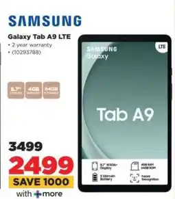 HiFi Corp Samsung Galaxy Tab A9 LTE offer