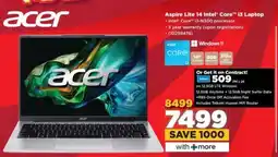 HiFi Corp Aspire Lite 14 Intel Core i3 Laptop offer