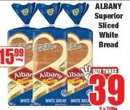 Boxer ALBANY Superior Sliced White Bread offer