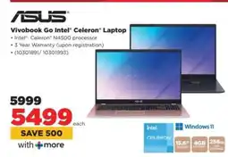 HiFi Corp ASUS Vivobook Go Intel Celeron Laptop offer