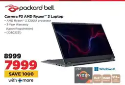HiFi Corp Carrera F3 AMD Ryzen 3 Laptop offer