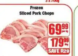 Boxer Frozen Sliced Pork Chops offer