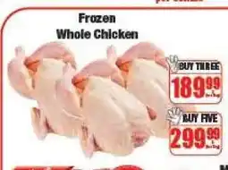 Boxer Frozen Whole Chicken offer