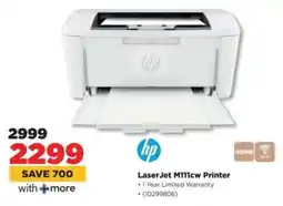 HiFi Corp LaserJet M111cw Printer offer