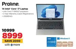 HiFi Corp Proline 14 Intel Core i7 Laptop offer