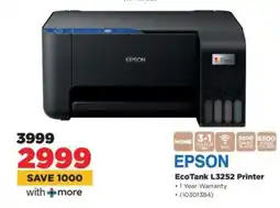 HiFi Corp Epson EcoTank L3252 Printer offer
