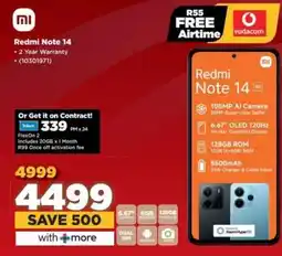 HiFi Corp Redmi Note 14 offer