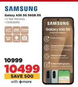 HiFi Corp Samsung Galaxy A56 5G 56GB DS offer