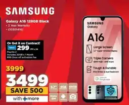 HiFi Corp Samsung Galaxy A16 128GB Black offer