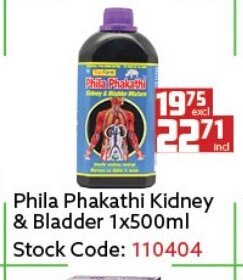 Phila Phakathi Kidney & Bladder 1x500ml