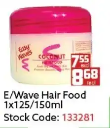 Africa Cash and Carry E/Wave Hair Food 125/150ml offer