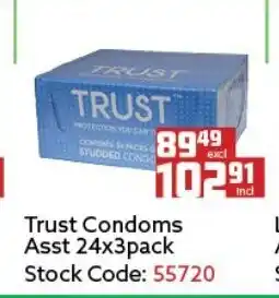 Trust Condums Asstd 24x3pck
