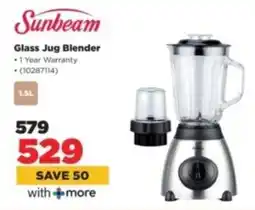 HiFi Corp Sunbeam Glass Jug Blender offer