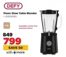 HiFi Corp DEFY Piano Glow Table Blender offer