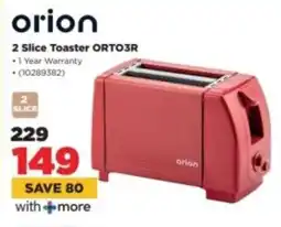 HiFi Corp Orion 2 Slice Toaster offer