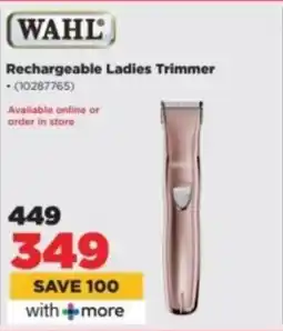 HiFi Corp WAHL Rechargeable Ladies Trimmer offer
