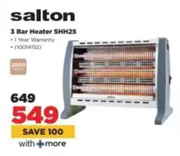 HiFi Corp Salton 3 Bar Heater SHH25 offer