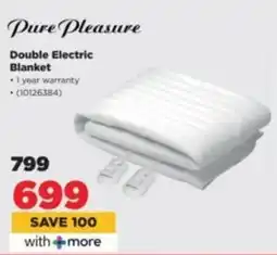 HiFi Corp Pure Pleasure Double Electric Blanket offer