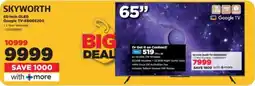HiFi Corp SKYWORTH 65-inch QLED Google TV-65Q6620G offer