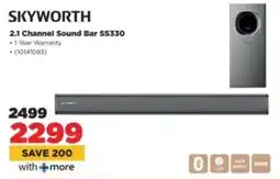 HiFi Corp SKYWORTH 2.1 Channel Sound Bar SS330 offer
