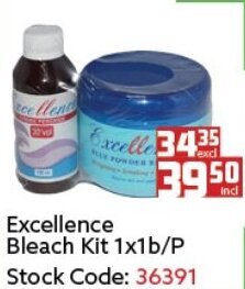 Africa Cash and Carry Excellence Bleach Kit offer